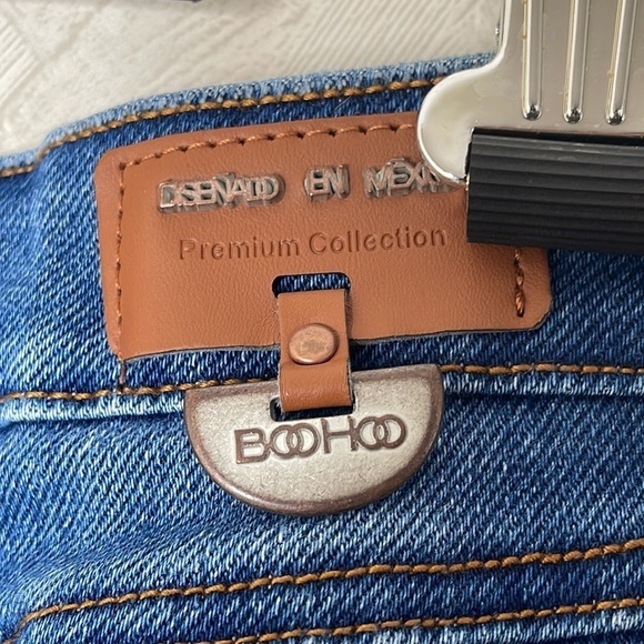 💙 BOOHOO Denim Pants Size 7 - Picture 5 of 5